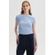thumbnail image 1 of Polera Mujer Cropped Celeste, 1 of 4