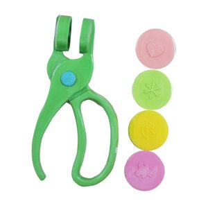 Magideal - Kit De Estampado Para Niños, Herramienta Manual Para Hacer Mismo, Divertida Máquina Moleteadora De Papel Manual Para Cumpleaños, Guarderías, Niños , 5 Uds.