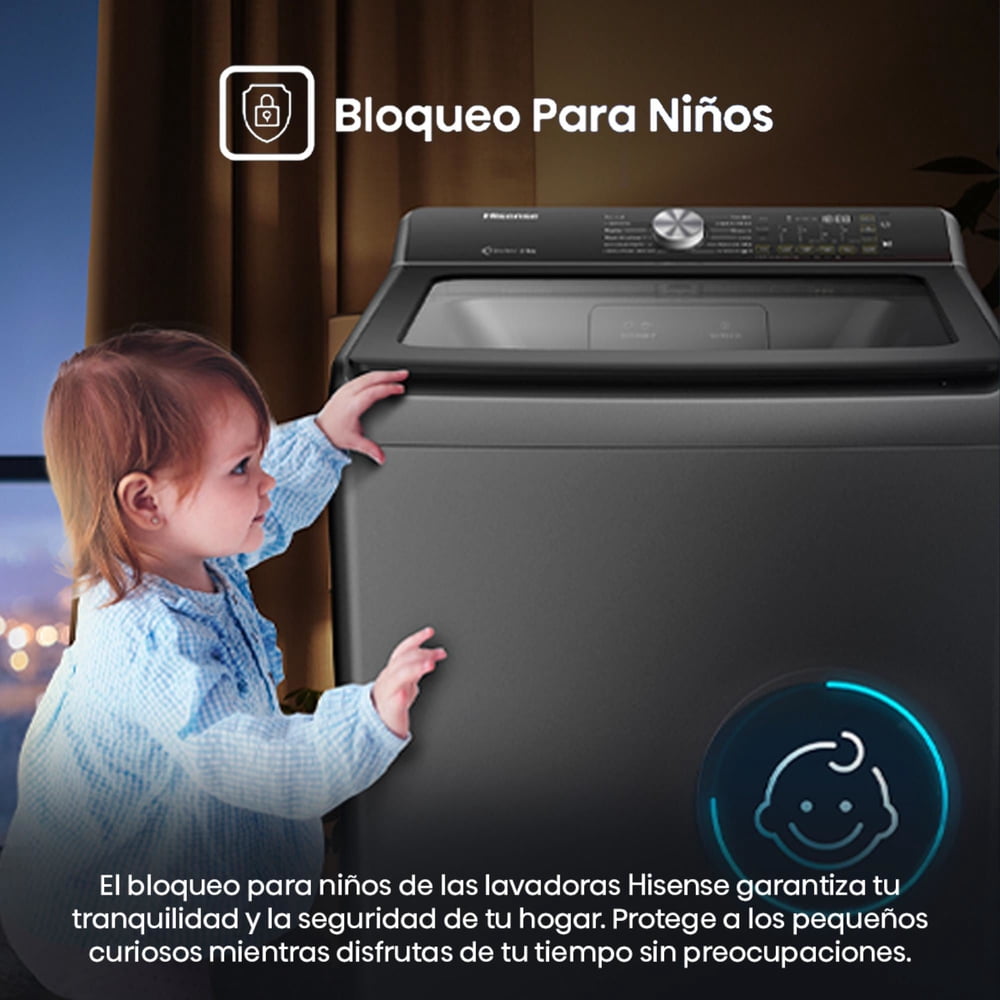 Hisense WT5T2325DB 23 kg Negro, foto 8