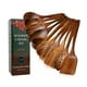 thumbnail image 1 of Juego de utensilios de cocina de madera de teca antiadherente de 10 piezas, 1 of 3