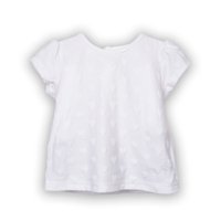 Polera Bebé Niña Blanco Pillin