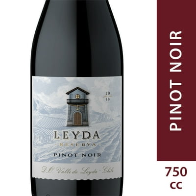 Vino Tinto Pinot Noir Reserva Botella 750 Cc Leyda