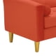 thumbnail image 3 of Sofa Retro 3cg Felpa 01 Naranja, 3 of 6