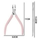 thumbnail image 2 of Cortacutículas con empujador de cutículas - Cortacutículas de acero inoxidable, herramientas para quitar cutículas de uñas de manos y pies, 2 of 6