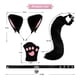 thumbnail image 2 of Set de disfraces BIAOKS con orejas de gato y cola de lobo y zorro para Halloween, 2 of 6
