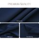thumbnail image 4 of Mantel Romanstile redondo impermeable, 100% poliéster, 70 cm, color azul marino, 4 of 7