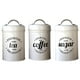 thumbnail image 2 of Té Café Azúcar Almacenaje de la Cocina Botes Jarras Macetas Contenedores Latas Beige, 2 of 3