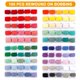 thumbnail image 2 of Kit de hilo de bordar INSCRAFT 364, paquete con 200 colores y herramientas, 2 of 7
