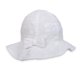 thumbnail image 1 of Gorro Bebé Niña 100% Algodón Broderie Floral Blanco Pillin, 1 of 2