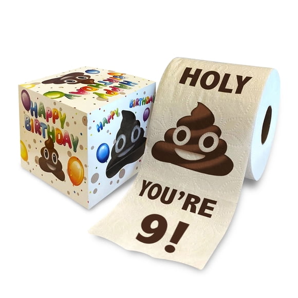Papel Higiénico Impreso TP Cumpleaños 9 años 500 Hojas