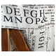 thumbnail image 5 of Cesto de Ropa Kymi Letras Blanco y Negro, 5 of 7