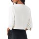 thumbnail image 3 of INSPIRE CHIC Cárdigan de Mujer con Mangas 3/4 Abierto al Frente 2026 Elegante Bolero para Cóctel para Vestido XL Blanco, 3 of 5