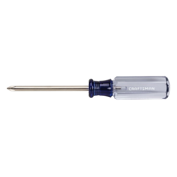 Destornillador CRAFTSMAN Phillips #1 x 7,6 cm, mango de acetato