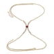 thumbnail image 5 of Accesorios De Joyería De Cadena De Pecho De Lencería Para Club Summer Mujeres Y Ni?as Red Diamond Gold, 5 of 5