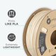 thumbnail image 5 of Filamento para impresora 3D POLYMAKER PolyLite LW-PLA blanco 0,8 kg, 5 of 9