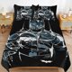 thumbnail image 1 of Batman Bedding Sets Ultra Soft Skin-Friendly Duvet Cover 3 Piece, Cute Comforter Cover Bed Set for Boys Girls Kids, 1 of 5
