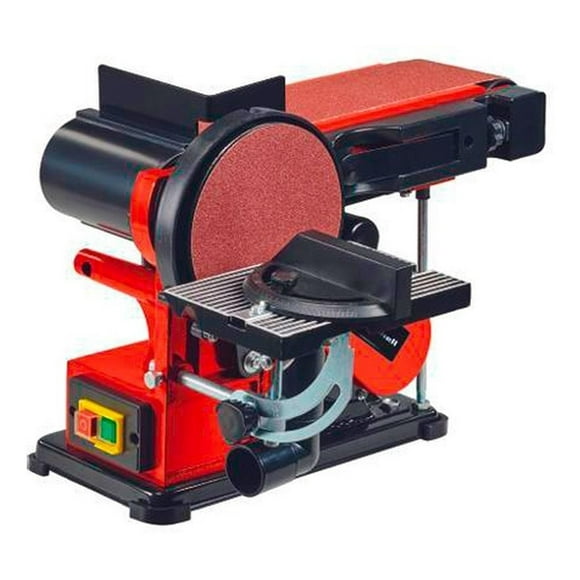 Lijadora De Banda Y Disco Einhell Tc-us 380 rojo