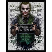 Genérico - Cuadro Decorativo Joker 2 Medidas 30X40 Cm