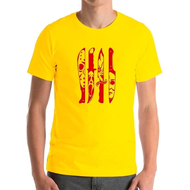 Polera Cuchillos Terror Halloween Legends Horror Blood