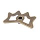 thumbnail image 3 of Pool Snooker Mesa De Billar Stick Cue Bridge Head Brass Crown Holder Rest, 3 of 5