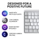 thumbnail image 5 of Teclado Logitech MX Mechanical Mini para Mac inalámbrico gris, 5 of 9