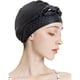 thumbnail image 3 of Gorra de baño de silicona de 2 piezas, gorra de baño cómoda ideal para cabello largo y corto rizado, gorra de baño para mujeres y hombres, gorras de ducha Mantenga el peinado inalterado…, 3 of 3