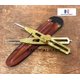 thumbnail image 3 of Divisor de escala proporcional NauticalMart 23 cm de latón con estuche de cuero, 3 of 7