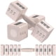 thumbnail image 1 of Set De Mancuernas Ajustables De 8 Kg Y 10 Kg Para Mujeres Y Hombres, 1 of 6