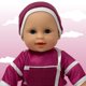 thumbnail image 5 of Muñeca The New York Doll Collection, cuerpo suave, 28 cm, color morado, 5 of 5