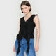 thumbnail image 2 of Polera Mujer Vuelos Negro Corona, 2 of 5
