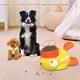 thumbnail image 3 of Comedero lento interactivo 2 en 1 para perros y juguete de rompecabezas para estimulación mental. Dispensador de golosinas con forma de pato para perros pequeños y medianos. Comederos lentos para una, 3 of 5