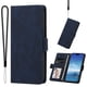 thumbnail image 3 of Funda Billetera Delgada para Google Pixel 9a con Ranuras y Soporte Azul oscuro, 3 of 6