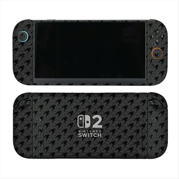 Juego de calcomanías para Nintendo Switch 2 y Joy-Cons: antiarañazos, sin burbujas, sin residuos, material adhesivo de primera calidad; película protectora de cobertura total para consola y mandos