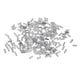 thumbnail image 2 of 200pcs de aleación de aluminio de la línea de pesca de alambre de alambre de cable de liderazgo conector de 1,2 mm, 2 of 3