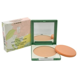 Clinique - Polvo Prensado Transparente Stay-Matte - Stay Buff (Vf) - Combinación Seca A Grasa De Para Mujeres - Polvo