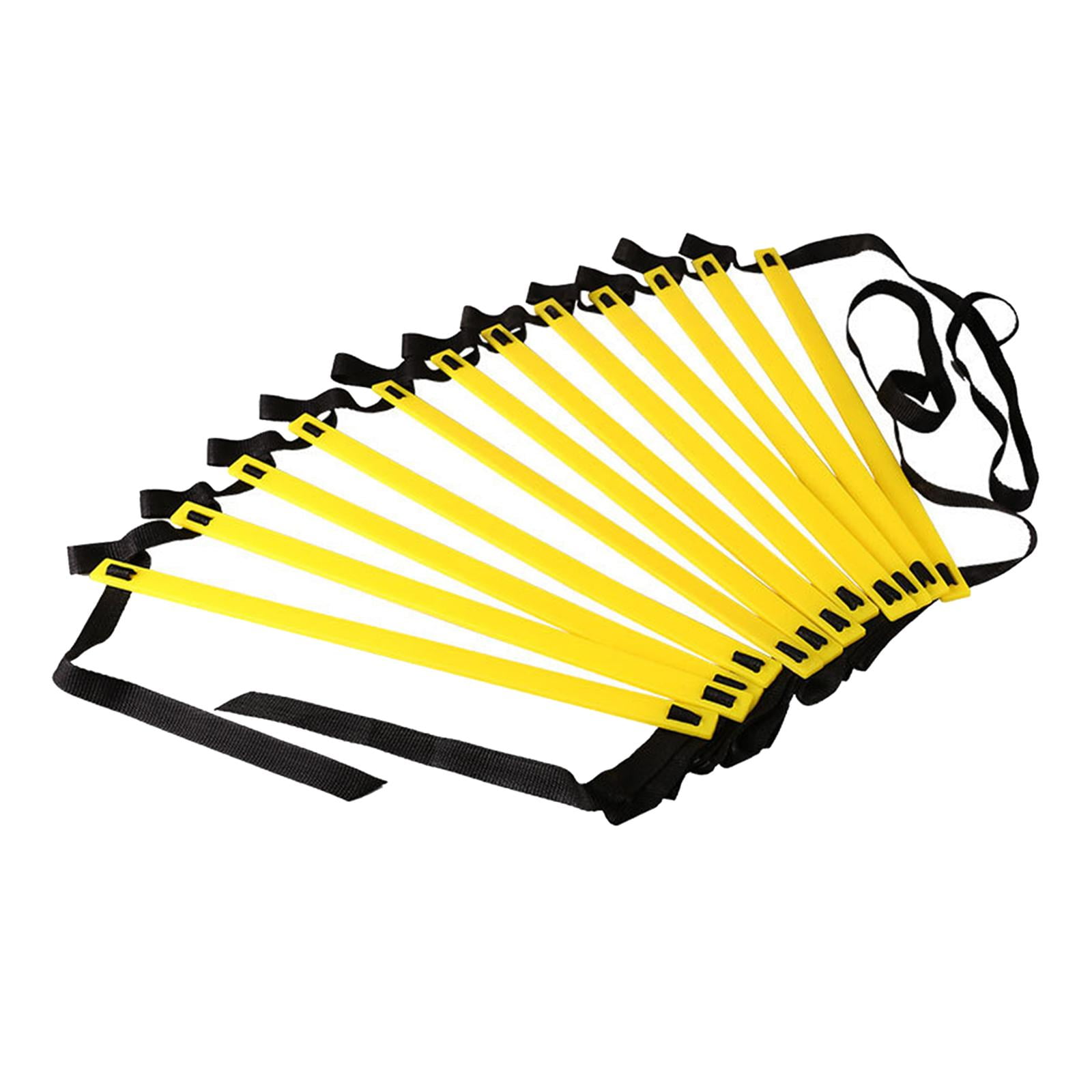 Magideal - Escalera De Agilidad, Escalera De Velocidad, Equilibrio, Equipo De Entrenamiento De Fútbol, Accesorio De Fitness Para Ejercicios De Pies, Voleibol 5m 10 Secciones