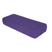 Magideal - Almohada De Refuerzo Para Yoga, Cojín De Meditación Para Yoga Restaurativo, Almohada Para Meditación, Almohada Para Yoga Para Piernas, Funda Extraíble Violeta