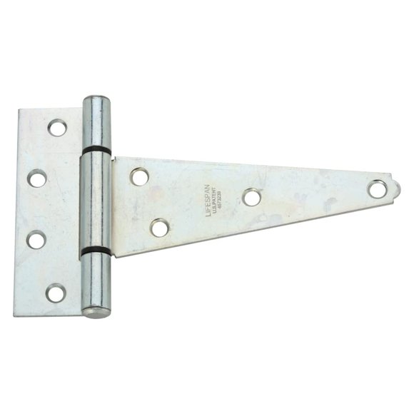 Herrajes Hinge National Hardware N129-189 chapados en zinc, paquete de 2