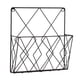 thumbnail image 1 of Organizador Colgante De Estante De Almacenamiento De Periódicos De Metal Para Oficina En Casa Negro, 1 of 5