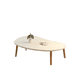 thumbnail image 1 of Mesa De Centro Ovalada Diseño 60*40*42cm Color Blanco #1, 1 of 3