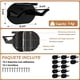 thumbnail image 3 of Pack 12 Gancho Colgador para Gorras Soporte Adhesivo Invisible Exhibidor Para Jockey, 3 of 8