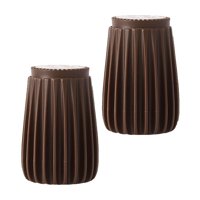 Bothyi - 2 Piezas Topes De Cabecero Roscados Ajustables 0-3Cm Para Armarios De Habitación Camas 6,5X10Cm