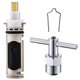 thumbnail image 1 of Kit de cartucho Tearel para Moen 1222 con herramienta extractora 104421, 1 of 4