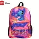 thumbnail image 2 of MINISO Disney Stitch Themed Backpack Durable Lightweight Daypack School Travel Cartoon Inspired Design with Secure Zip Closure, 2 of 3