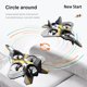 thumbnail image 3 of Avión RC YRounee V17 con 2 baterías, LED y acrobacias de 360°, 3 of 7