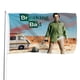 thumbnail image 1 of Breaking Bad Bandera impresa con temática, regalo perfecto para fanáticos, amigos y familiares, y adecuada para actividades al aire libre e interiores, decoraciones de fiesta. 90 cm × 150 cm., 1 of 6