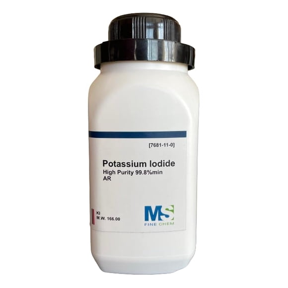 Cristales/polvo de yoduro de potasio de alta pureza 100 g MS Finechem