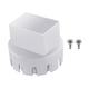 thumbnail image 5 of Adaptador De Bajante Universal Para Tubería De Paisaje, Tubería Corrugada Para Exteriores, Blanca, 2 Pulgadas X 3 Pulgadas, 5 of 5