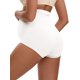thumbnail image 3 of INSPIRE CHIC Bragas de Maternidad de Cintura Alta para Mujeres Levantador de Glúteos Sin Costuras Cómodas Ropa Interior para Embarazo L Blanco, 3 of 4