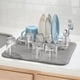 thumbnail image 2 of Tapete de Cocina InterDesign iDry, 45 x 40 cm - Grande, Peltre/Marfil, 2 of 7